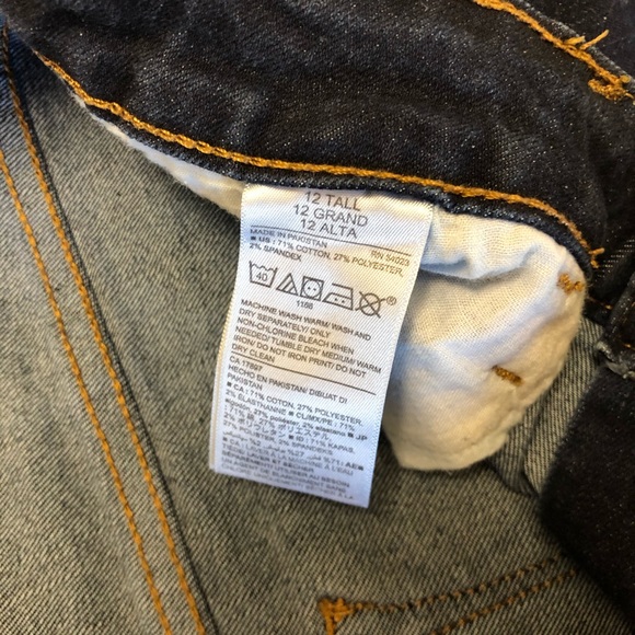 High rise skinny jeans tall - Picture 3 of 4